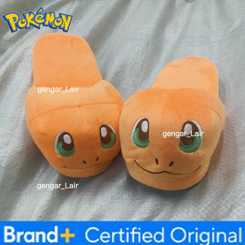 Pokemon Spot Pikachu Plush Cotton Shoes Light Plush Toe Slippers Sewn Shoes Parent-Child Couples Girlfriends Plush Slippers Gifts W251226