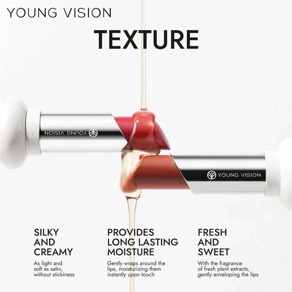 5 Nourishing Light Lipstick Long Lasting Colors Easy to Apply Lip Moisturizing balm lip care 25H1226