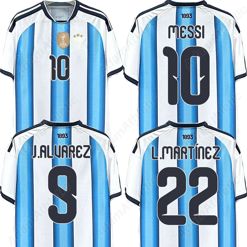 Argentino jerseys 2026 world cup MARADONA MESS1 football shirts 26 27 L.MARTINEZ J.ALVAREZ MAC ALLISTER E.FERNANDEZ DE PAUL soccer jersey kids kit player version