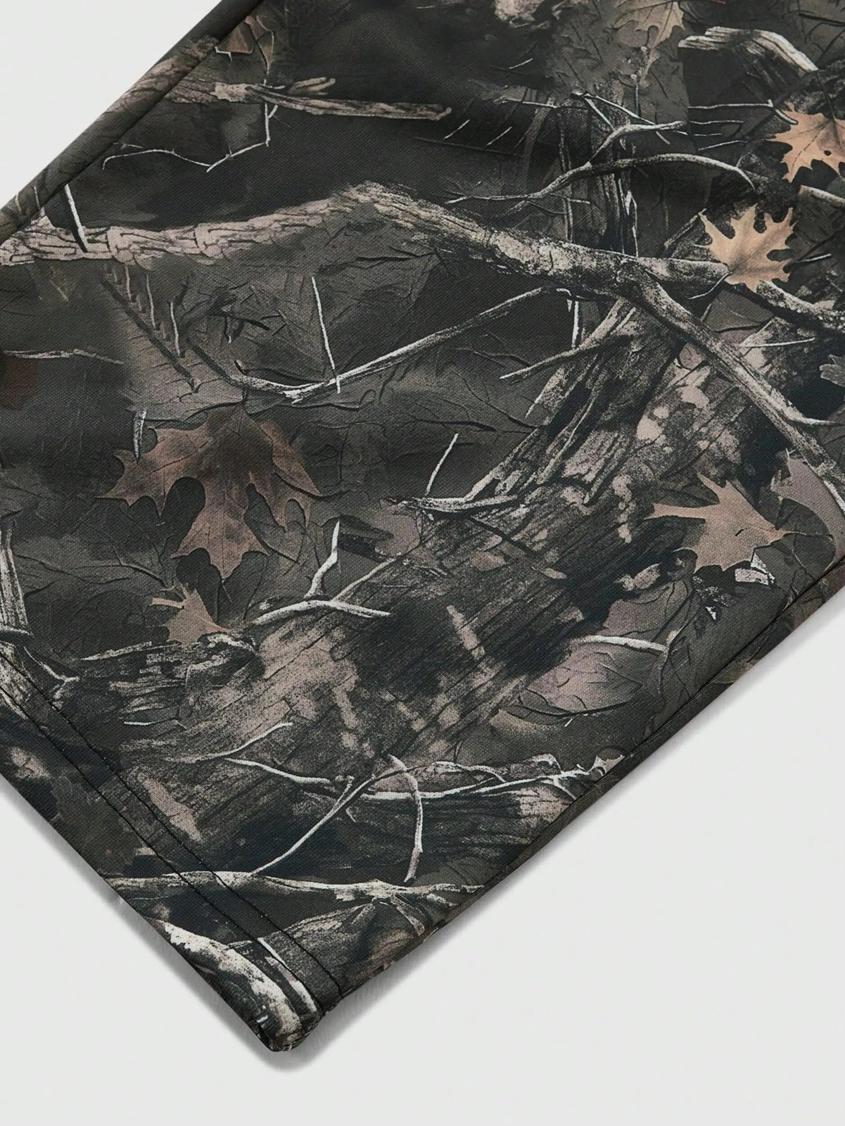 Mens Y2k Camo Sweatpants Drawstring Elastic Waist Baggy Straight Leg Pants with Pockets Streetwear 251226