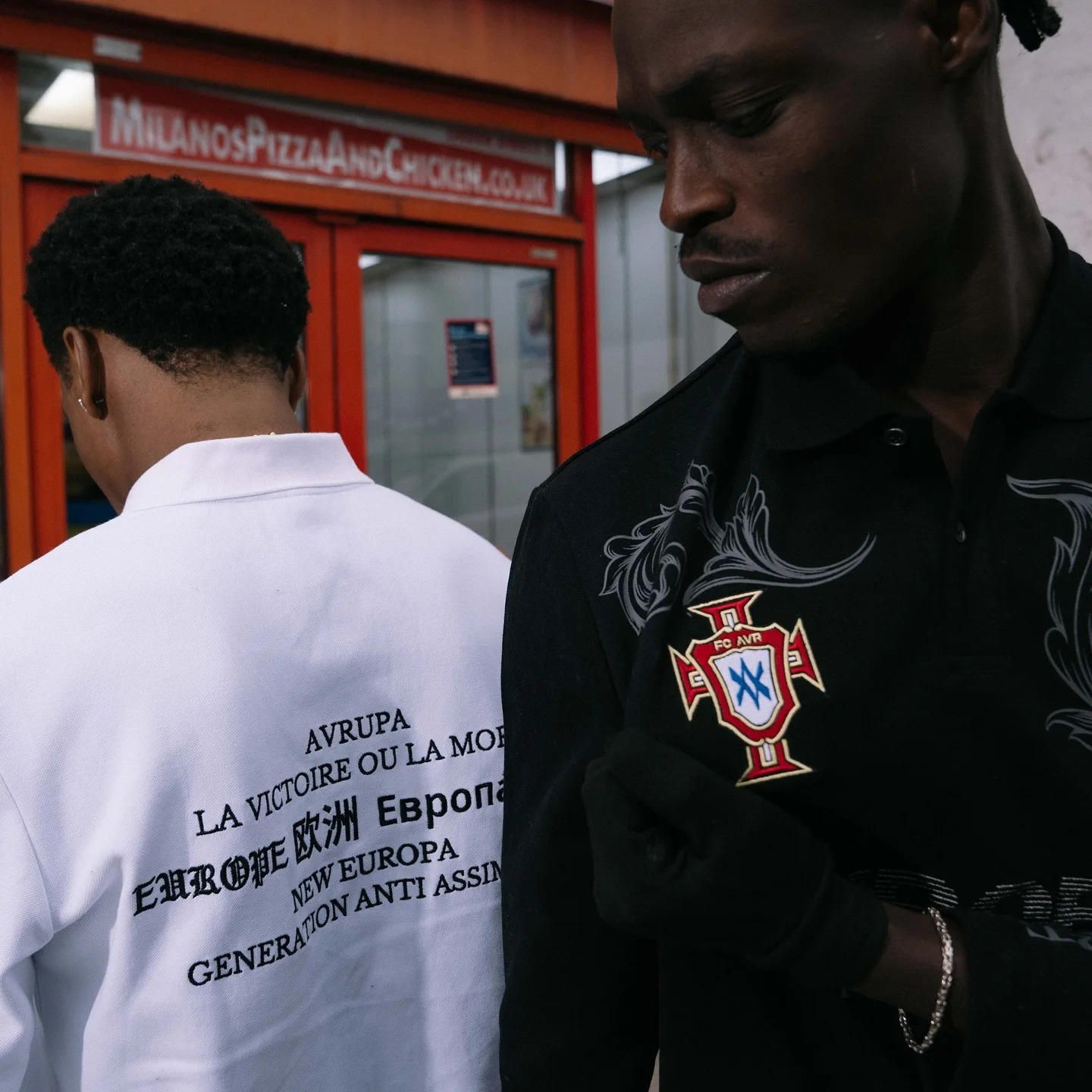 Retro Long Sleeve Polo Shirt Y2k Casual Loose Letter Pattern Embroidery T Shirts Street Sweatshirt Men Cotton Lapel Golf 251222