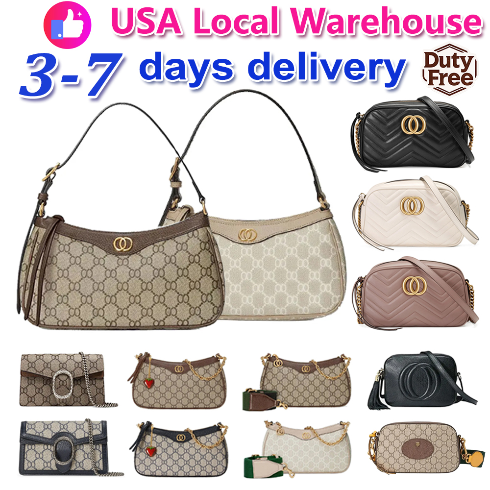 Designer Bag Shoulder Bag Luxury Bag High Quality Women's Camera Bag Fashion handbag Purse Brown Cowhide Canvas Crossbody bag Classic Underarm Bag Mini Chain bag