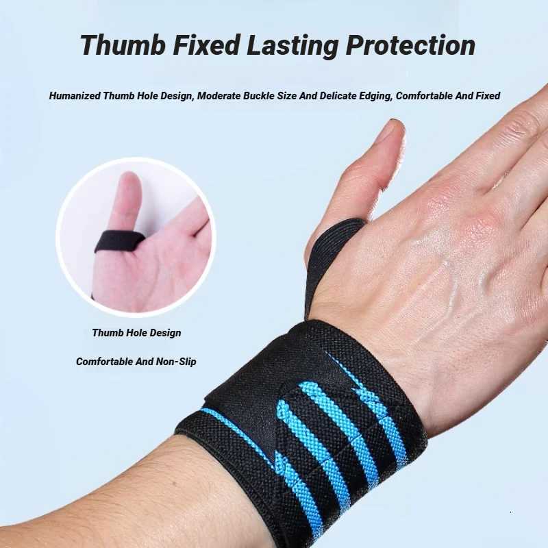 Adjustable Wristband Wrist Support Sports Gloves Brace Straps Weight Lifting Wraps Bandage Protective Gear Strap Guards M251226