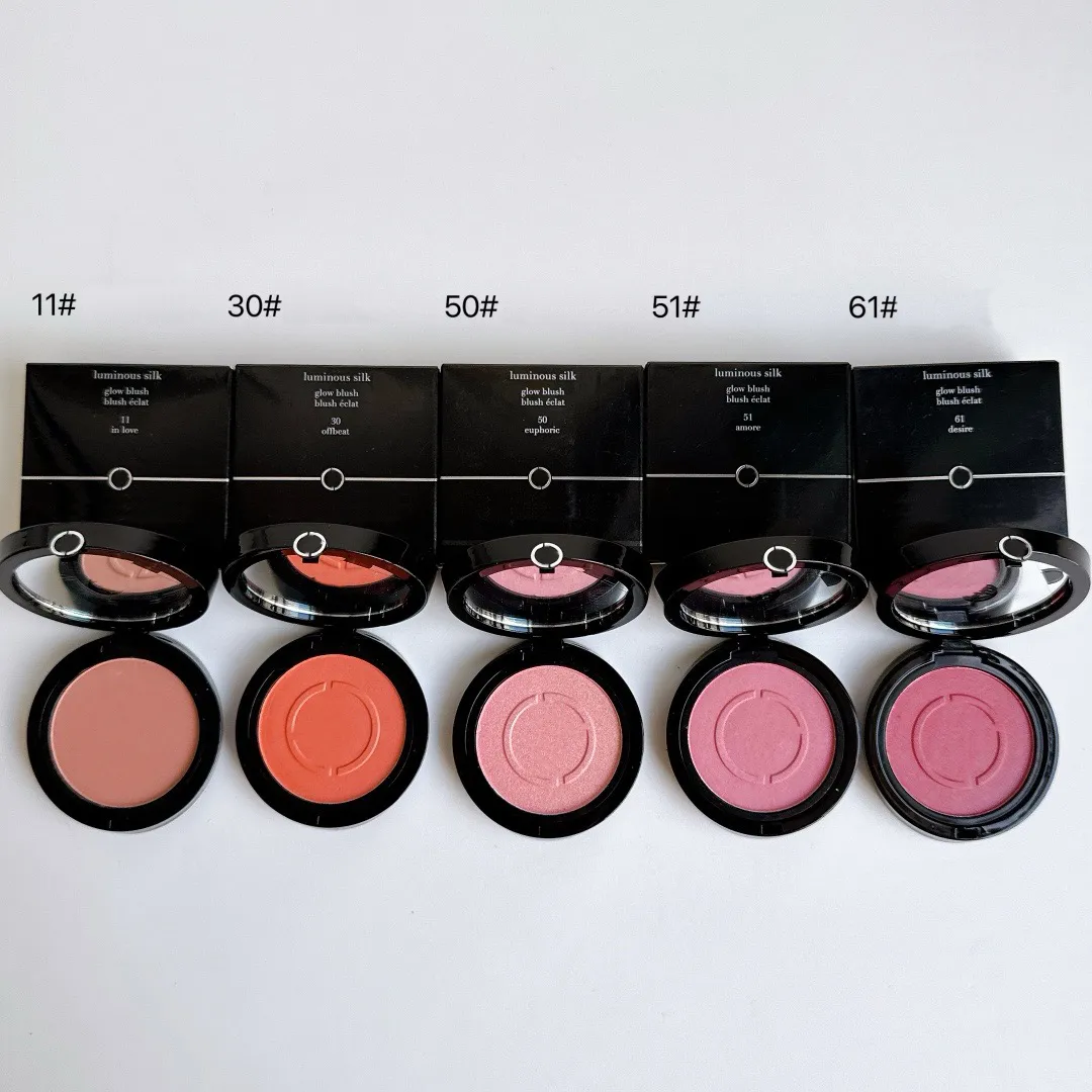 Makeup Gorgio Blush Palette 5 Colors Natural Single Blusher 3.6g Cheek Brightening Face Contouring Shadow Blusher Long-lasting Fast Free Shipping