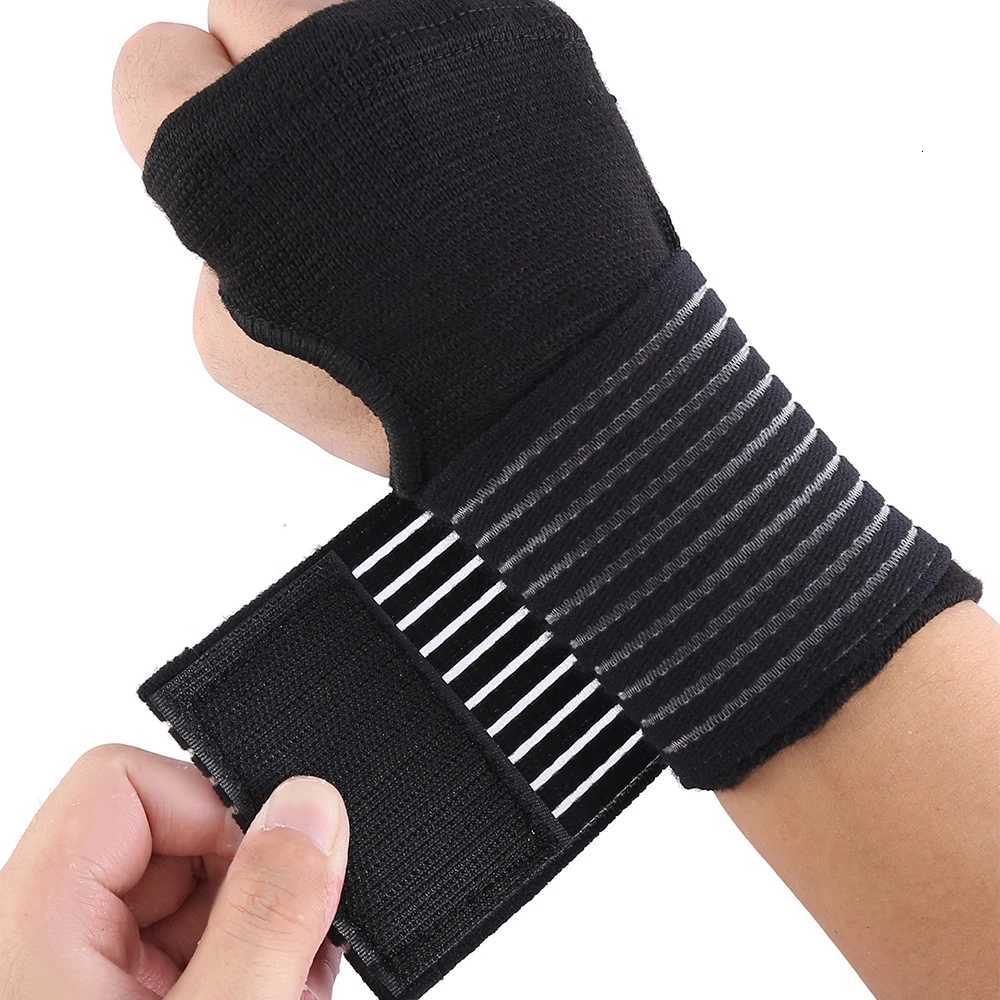 2pcs Elastic Wrist Support with Strap Carpal Tunnel Wristband Adjustable Wrist Brace for Arthritis and Tendinitis Joint Relief M251226