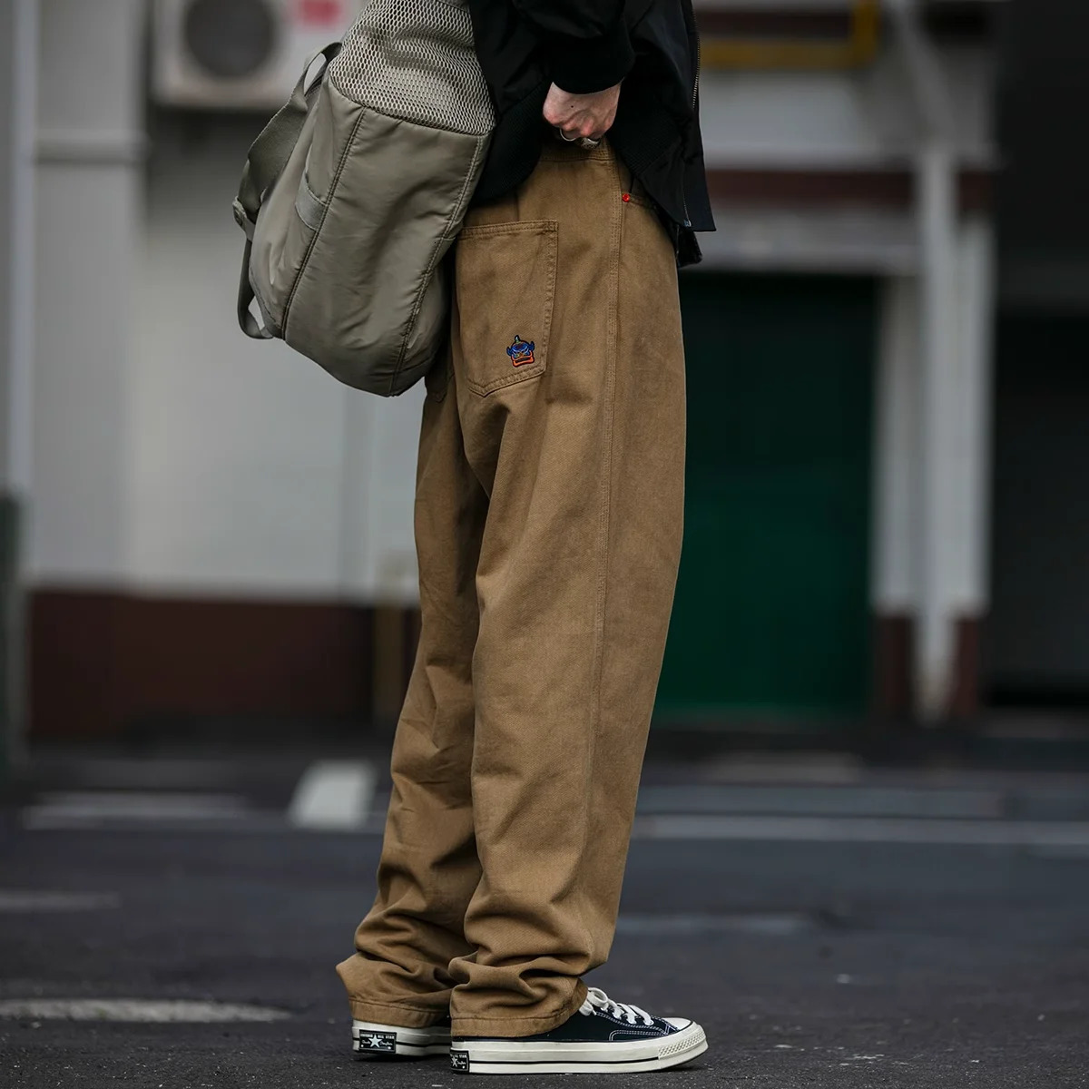 Japanese Streetwear High Quality Cargo Pants For Men Clothing Harajuku Casual StraightLeg Trousers Korean Fashion Baggy 251226