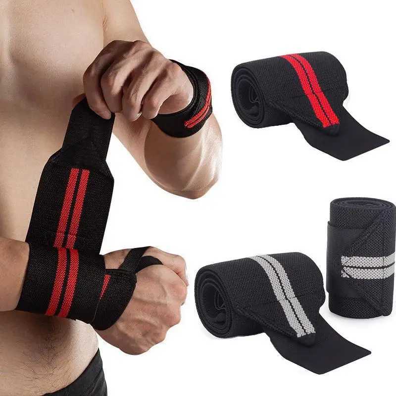 1Pair Sports Wristband Fitness Wrist Support Wristband Gym Weight Lifting Wraps Bandage M251226