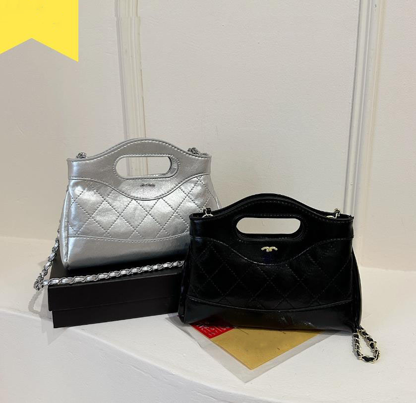 Designer bag chain bag vintage hand-held tote bag shaped fashionable versatile single-shoulder crossbody bag