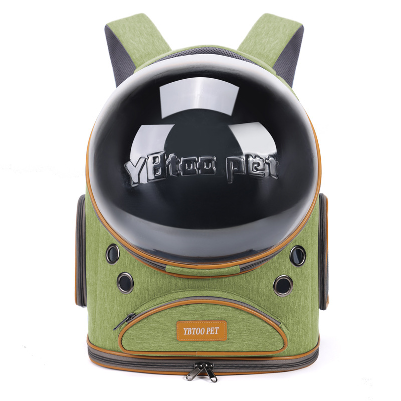 Portable Pet Carrier Backpack for Cats and Dogs with Shoulder Strap and Ventilation for Outdoor Use