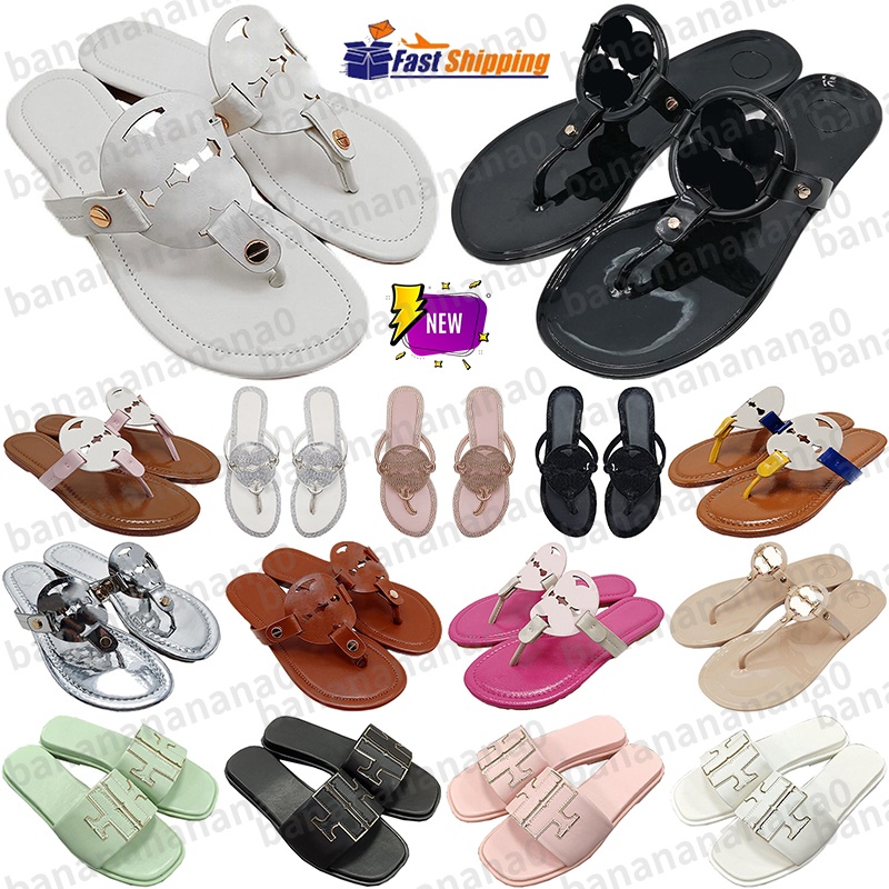 Free Shipping Designer toryes sandals bruch slippers slides clog shoes for white mens famous womens sandal flats fur mules Flip Flops fashion