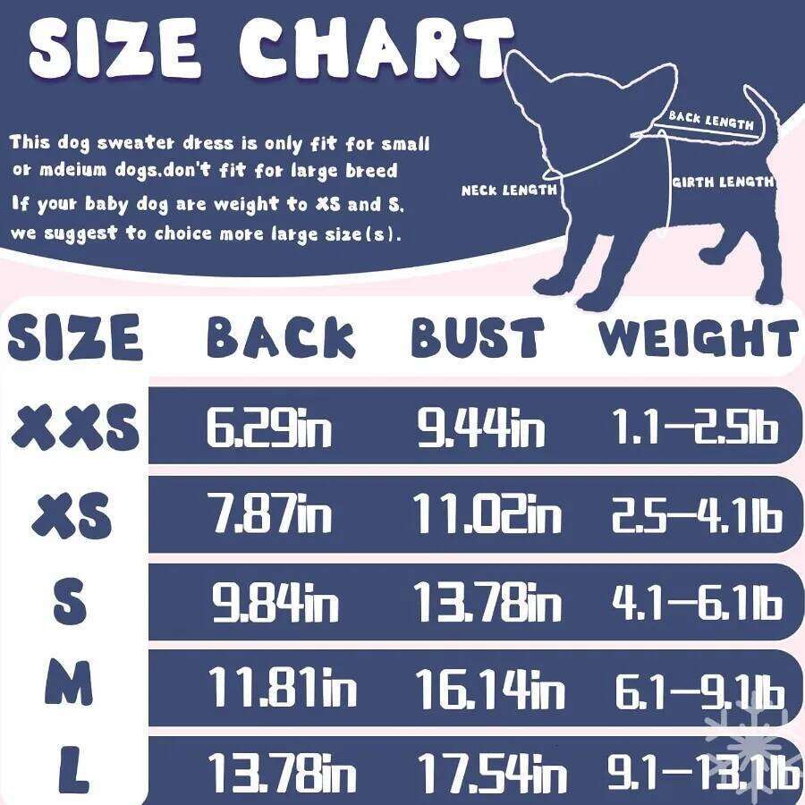 Chihuahua Sweater for Small Dogs Male XXS Dog Fall Winter Knitted Sweaters Warm Puppy Clothes Turtleneck Ou 25T1226