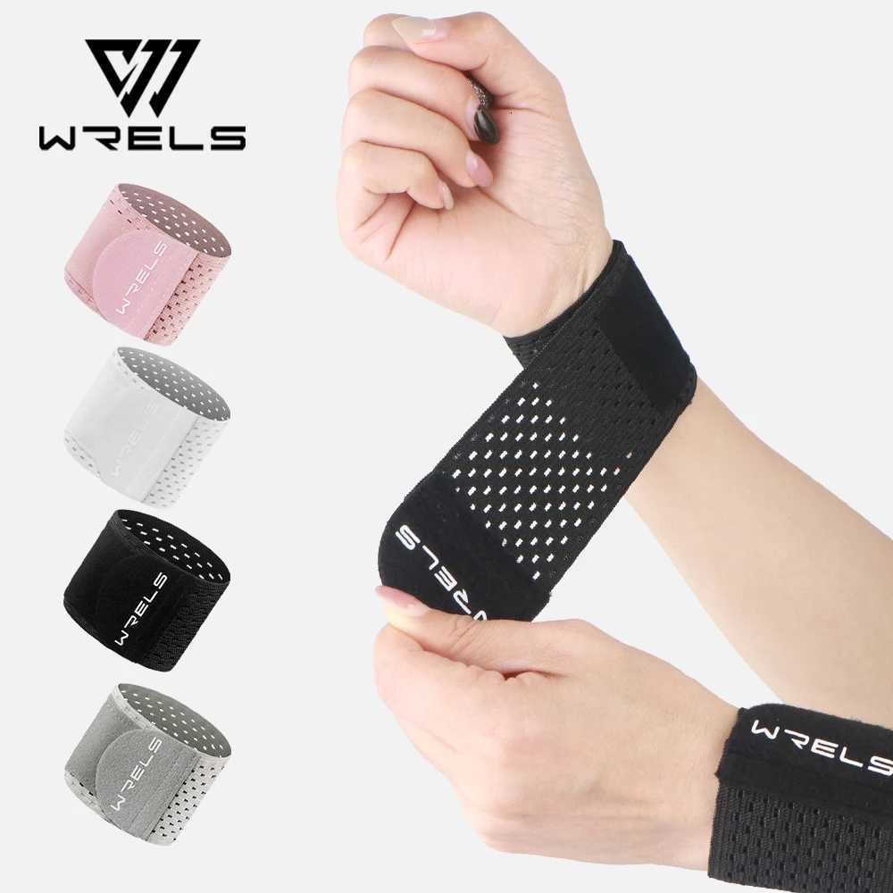 WRELS Wristband Wrist Support Brace Straps Thin Elastic Adjustable Wrist Guard Support Basketball Run Gym Training Wrist Wraps M251226