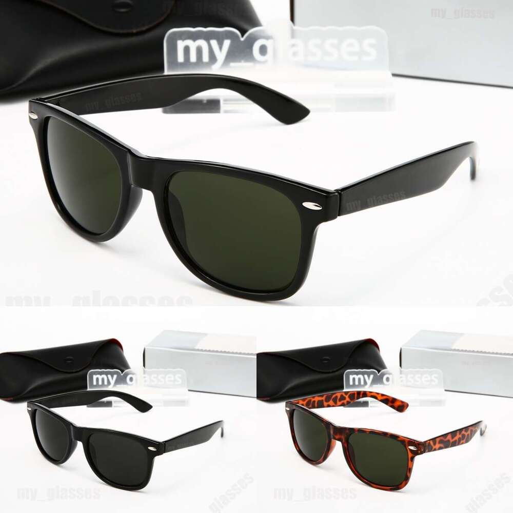 with box designer sunglasses luxury premium acetate polished metal frame glasses g15 green lens luxury sunglasses uv400 protection sunglasses for women men luck