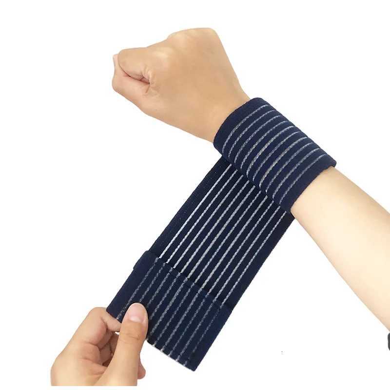 2Pcs Fitness Wristbands Elastic Compression Wrist Straps to Prevent Twisting M251226