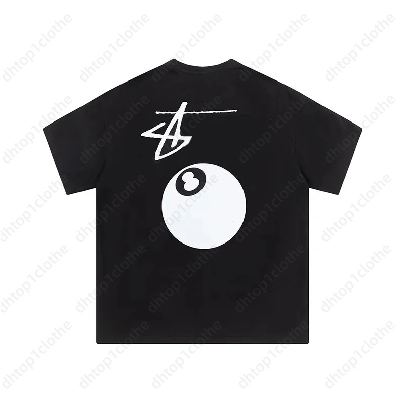 Stussylys Tshirt Designer Cotton T-Shirts Letter Print Graphic Studs Tee Vintage Hip Hop Loose Sports Short Sleeve Tops Men Streewear Stussyd tshirts cce