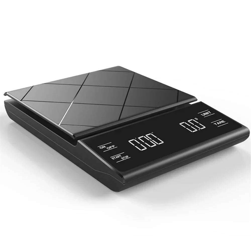 Charging Coffee with Timer LED Digital oz/Ib/g Electronic Household Kitchen Food Scale 25T1226