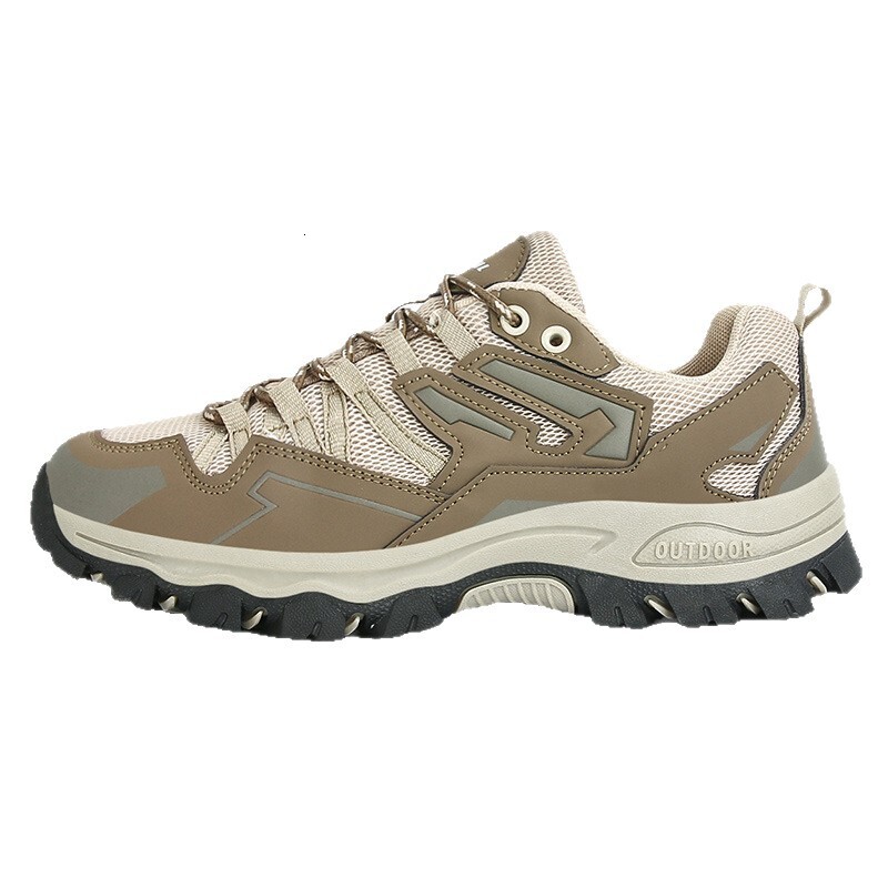 Cross-Border New Sports Men's Large Size Couple Women Multi-Color Wear-Resistant Outdoor Hiking Shoes