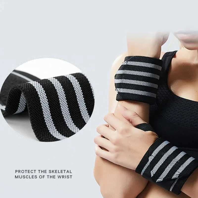 Wristband Wrist Support Brace Straps Wrist Gym Wraps Bandage Fitness Gym Training Strength Weight Lifting Protective Equipment M251226