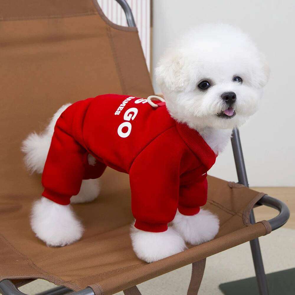 Winter Warm Coat for Small Medium Dogs Puppy Clothes Jumpsuit Thicken Dog Hoodies Pet Supplies 25T1226