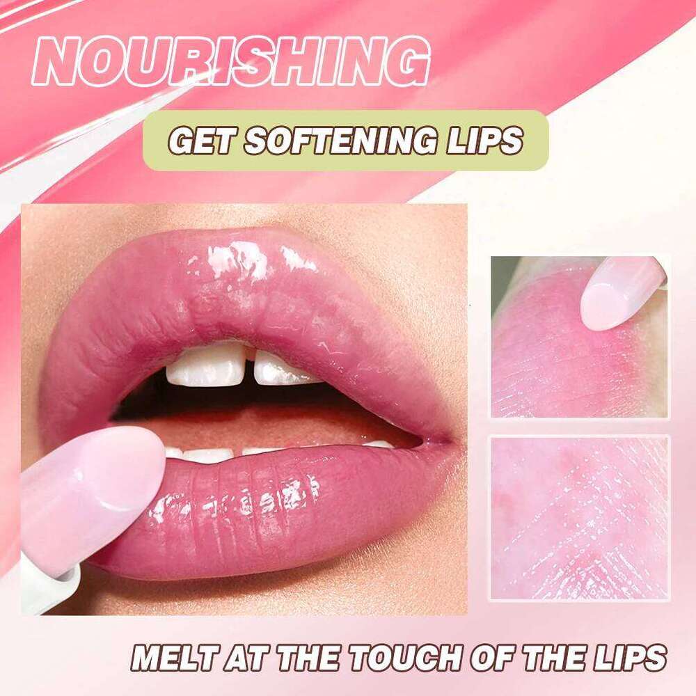QIBEST 3pcs Color Changing Balm Kits Moisturizing Colorless Pink Orang Tinted Lipstick Lasting Stain Nourishing Lip Care 25H1226