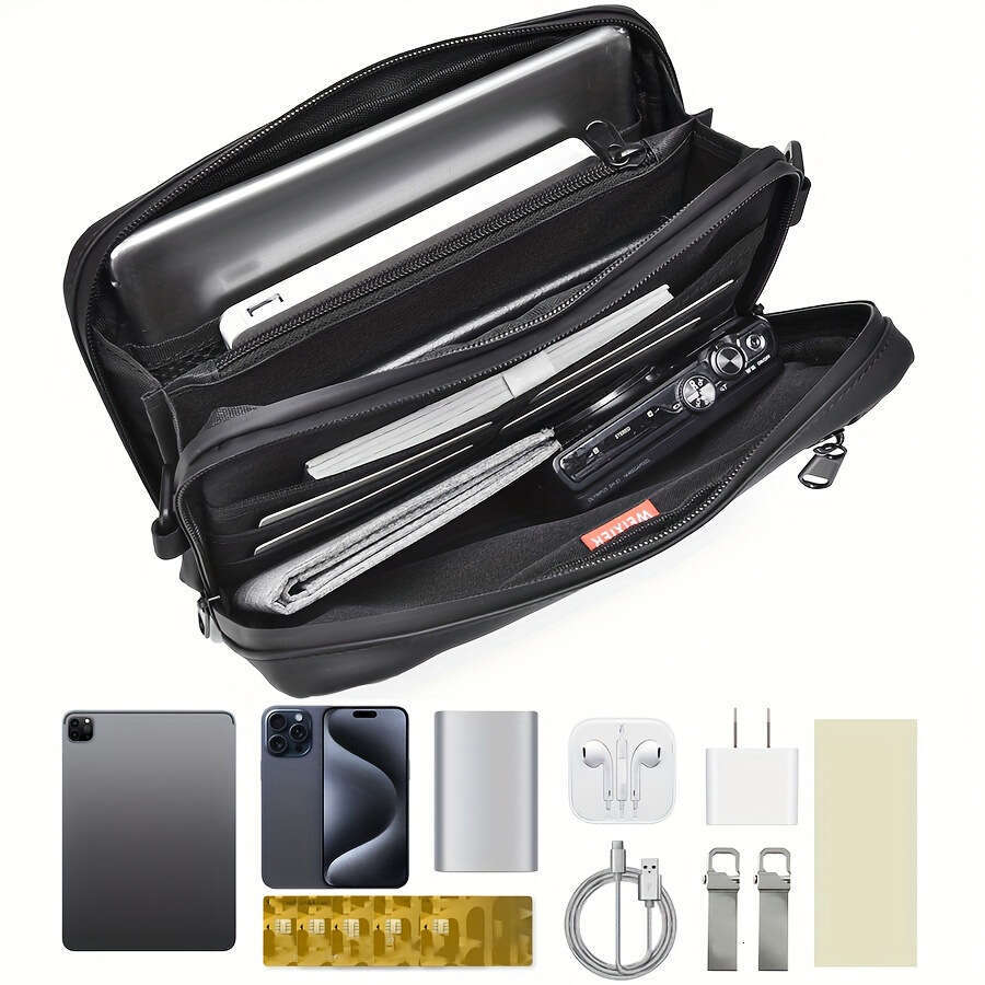 Cross Border Fashion New Single Shoulder Trendy Small Square Business Commuter Outdoor Crossbody Men S Bag High Quality Luxury Bag