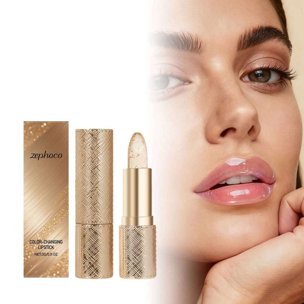Color Changing Lipstick Lasting Moisturizing Anti Chapped Plumping Makeup Waterproof Glossy Shine Lip Gloss Cosmetic 25H1226