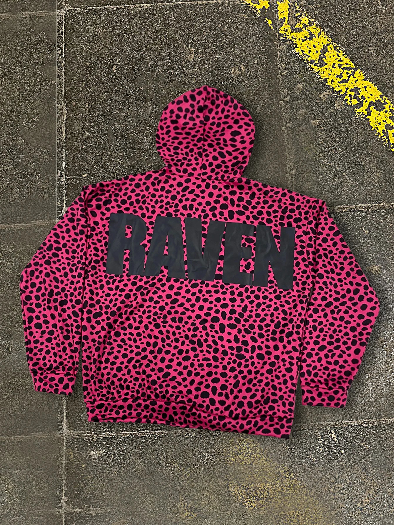 Autumn/Winter Street Retro Leopard Element Letter Printed Hoodie Style Hoodie 251222