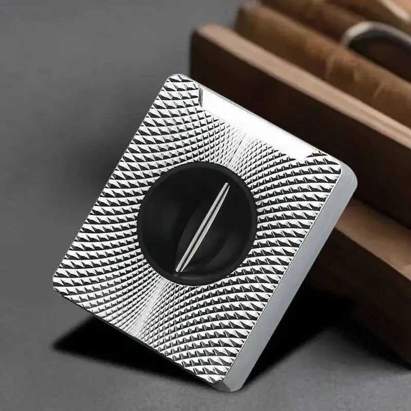 Honest Metal Cigar Cutter V Shape Stainless Steel Sharp Blade Luxury Cigar Accessories Smoking Tool Y251218