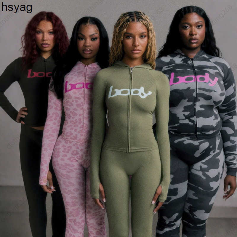 2025NEW Snatched Body Sets Womens Casual Short Sports Workout Set with Zip-Up Jacket Leggings body by rayven set Elastic Quick-Drying Track dh22