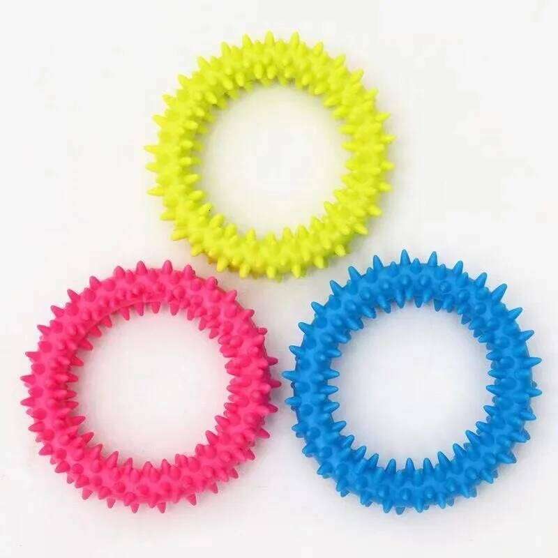 for Small Rubber Resistance To Bite Dog Toy Teeth Cleaning Chew Training Toys Pet Supplies Puppy Dogs 25N1226