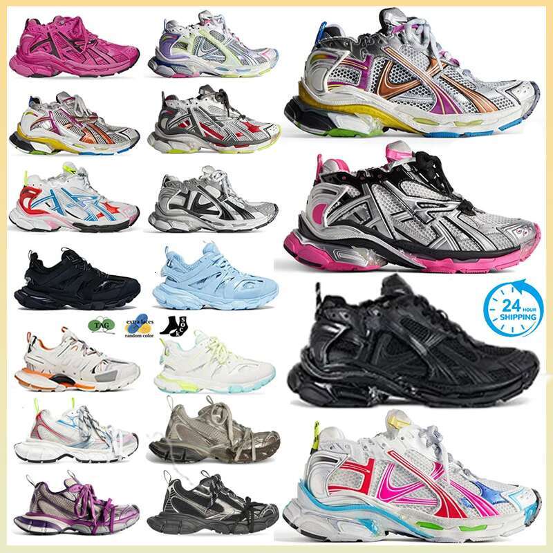 Brand Sneakers Track Runners 7.0 7.5 3.0 Designer Platform All Black white Multicolor Pink Blue Grey Ancien Daddy men women trainers Tennis Shoes New Paris