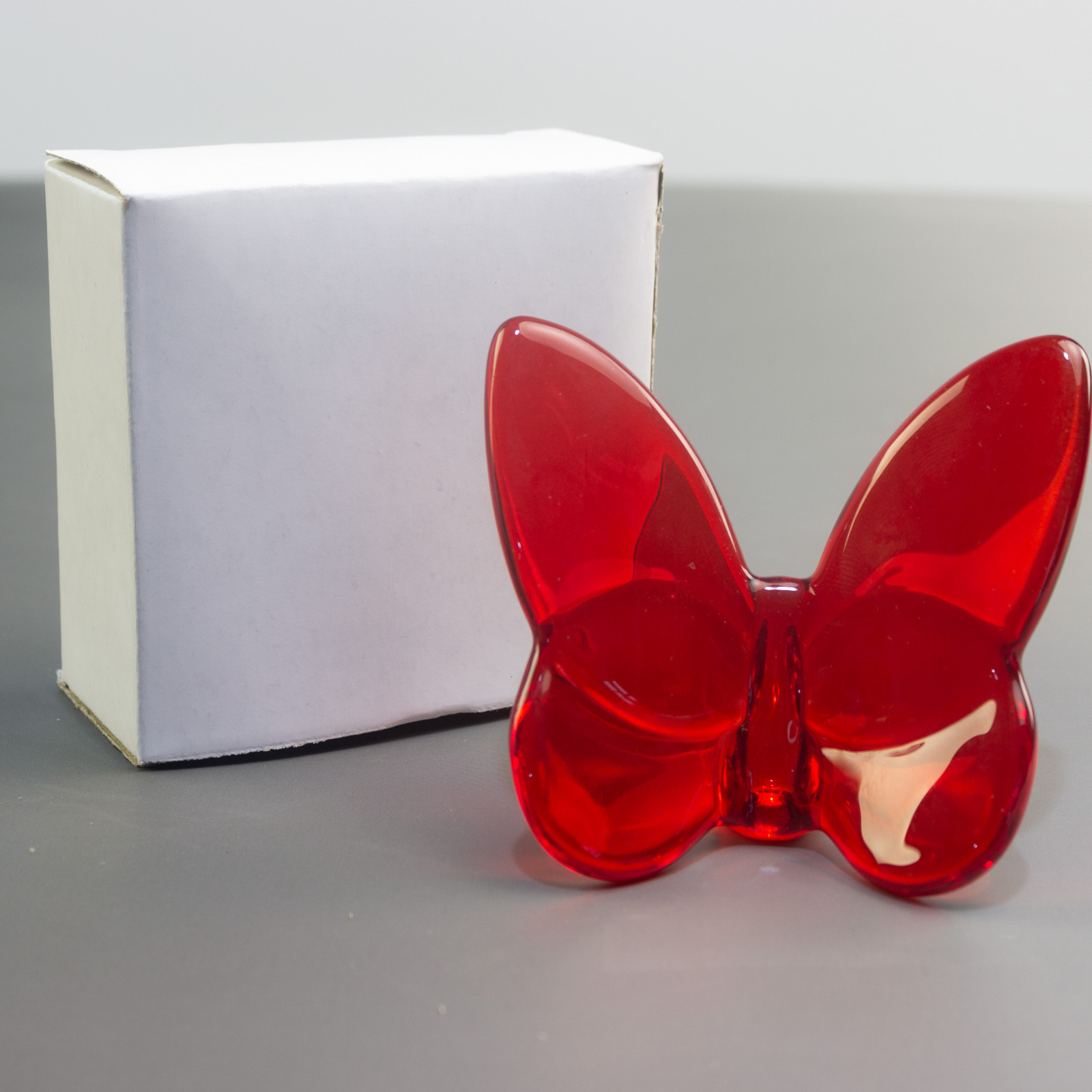 Decorative Objects Figurines Butterfly Wings Fluttering Glass Crystal Papillon Lucky Butterfly Glints Vibrantly with Bright Color Ornaments Home Decor