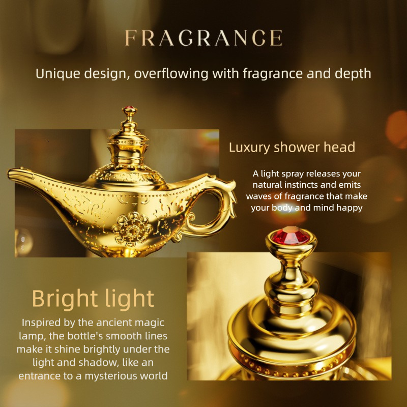ddmyHappy Morak Wish-fulfilling Retro Latin Magic Lamp Creative Wooden Fragrance Manufacturer Export Perfume Perfume