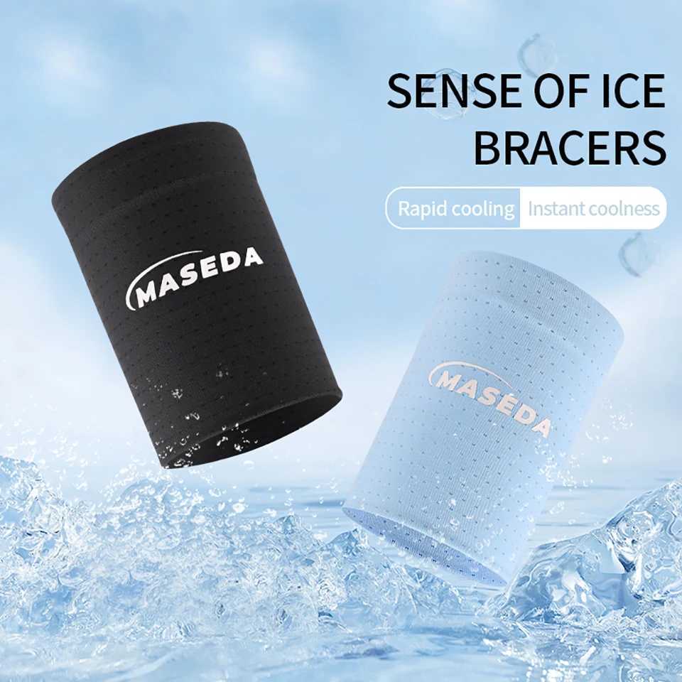 1Pcs Cold Sensation Wrist Guard Ice Silk Sports Wrist Guard In Summer Ice Cold Sweat Absorption Thin Section Fitness Hand Band M251226