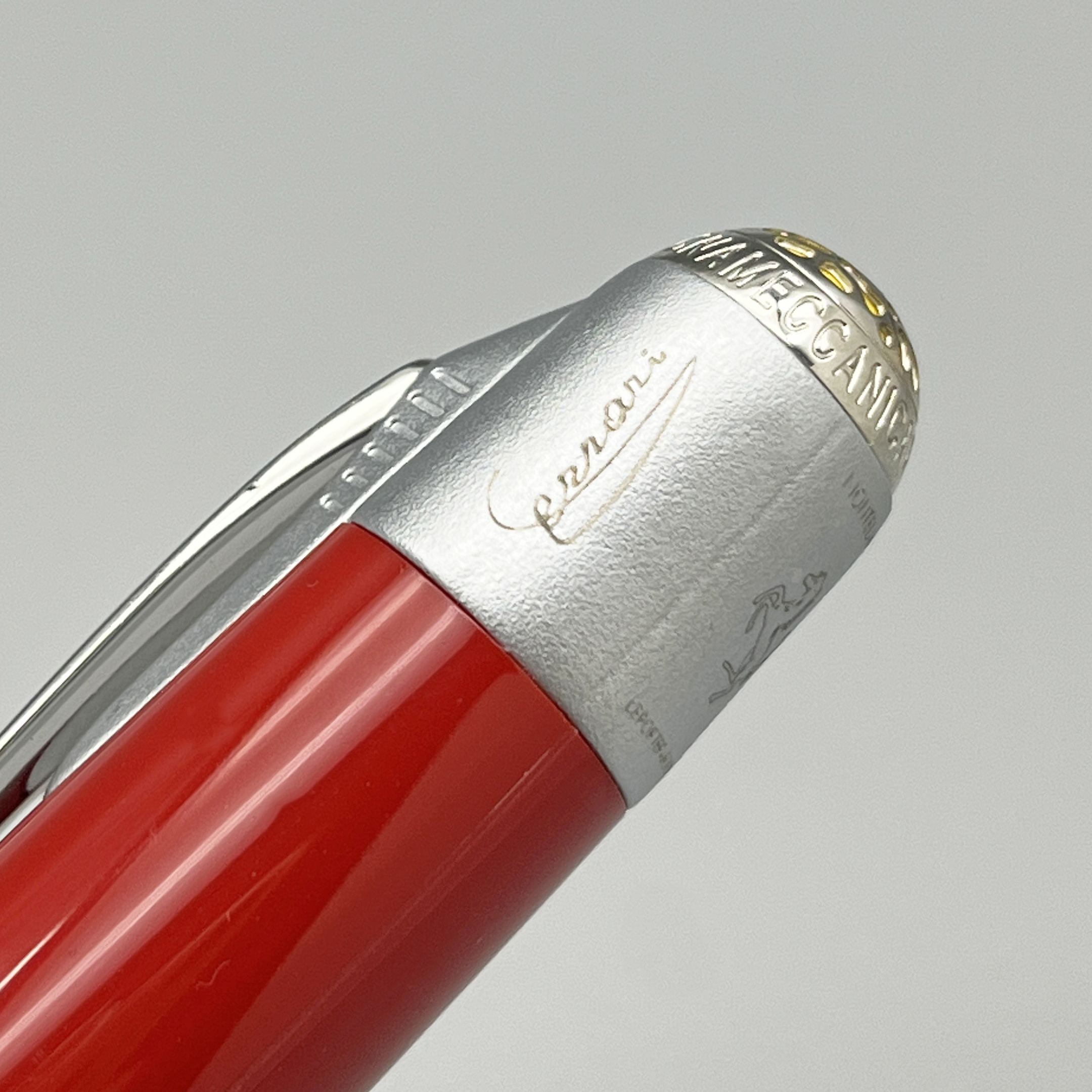 MONT Special Collection Enzo Fer-i Famous Figure Fountain Rollerball pen 4 Colors op Office School Writing stationery