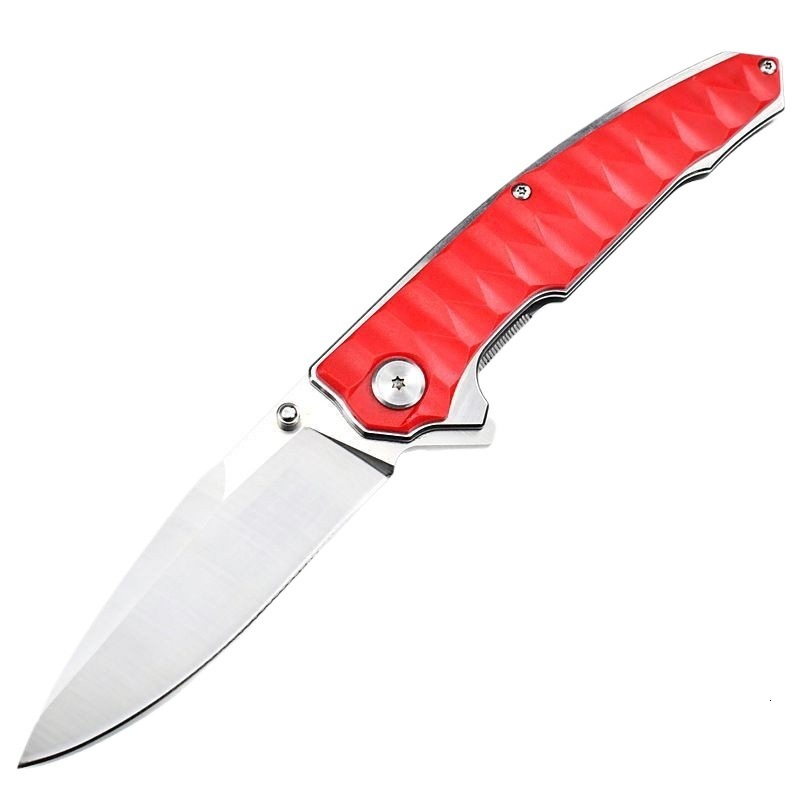 New M390 Steel Folding Knife G10 Handle Outdoor Camping Survival Hunting Knife Fruit Portable High Hardness Tactical EDC Tool