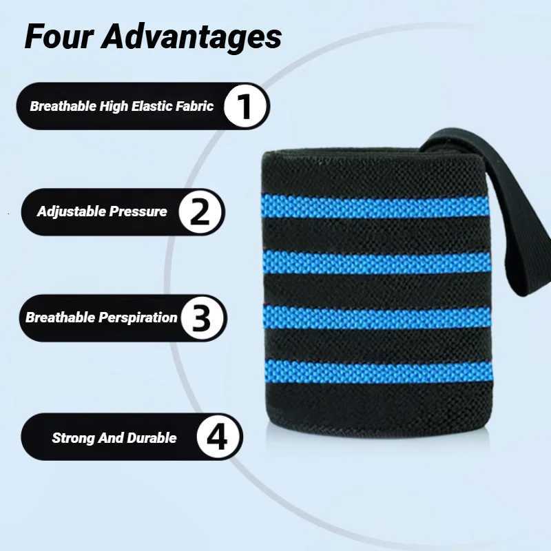 Adjustable Wristband Wrist Support Sports Gloves Brace Straps Weight Lifting Wraps Bandage Protective Gear Strap Guards M251226