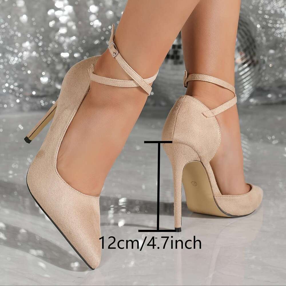 Sexy Elegant Fashionable Versatile Pointed High Heeled Shoes Suitable For Daily Gatherings MOJIDASHU
