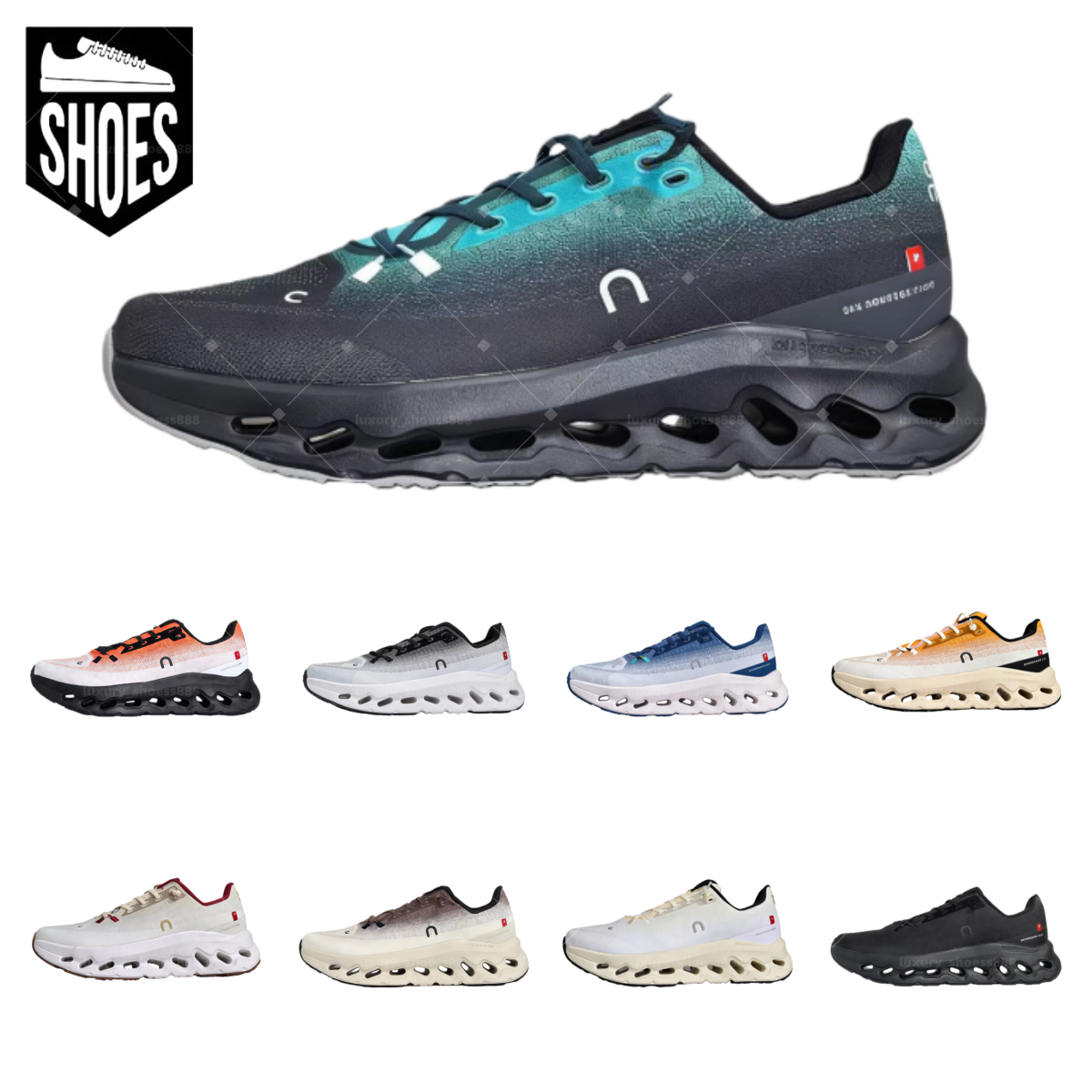 2026 Ons New Designer Running Shoes Full Length Shock Absorbing Sneakers Lightweight High Performance Casual Shoes EU36-45