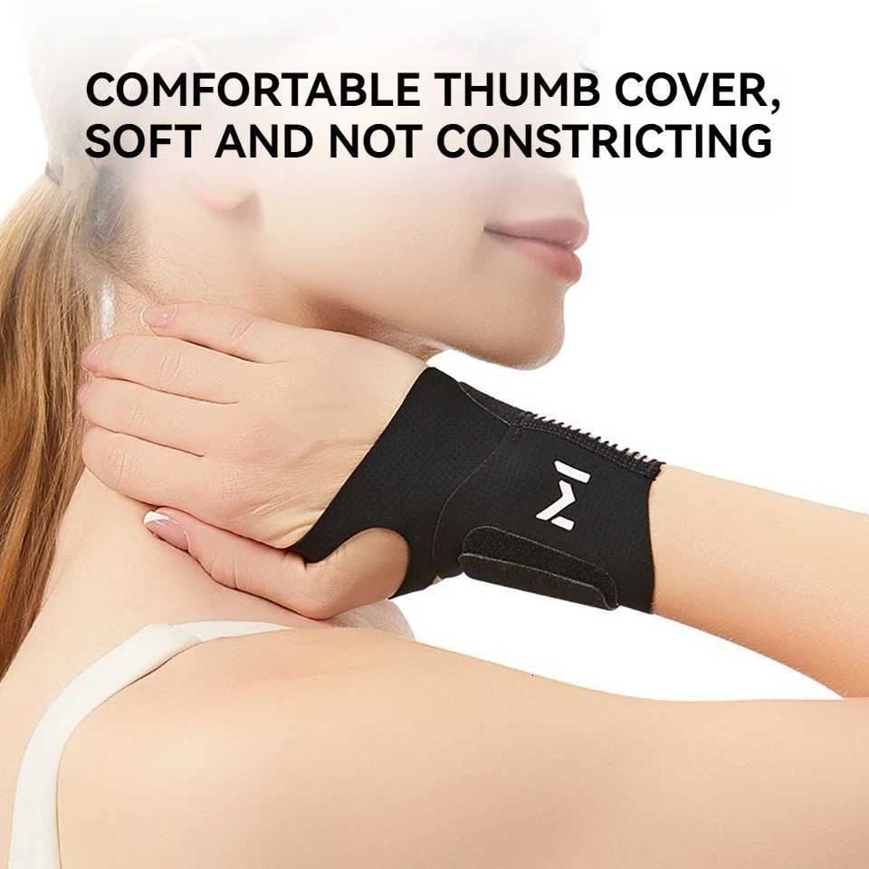 GOBYGO Sports Wrist Guard Breathable Binding Strap Wound Pressure Support Stabilize The Joints Gym Tennis Badminton Men Women M251226