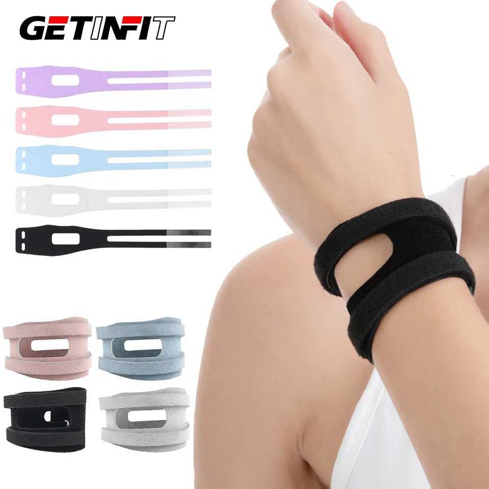 GETINFIT 1Pcs Sports Pressure Wrist Guard Thin And Breathable Winding And Fixing Explicit Design Sports Wrist Guard Fitness Yoga M251226