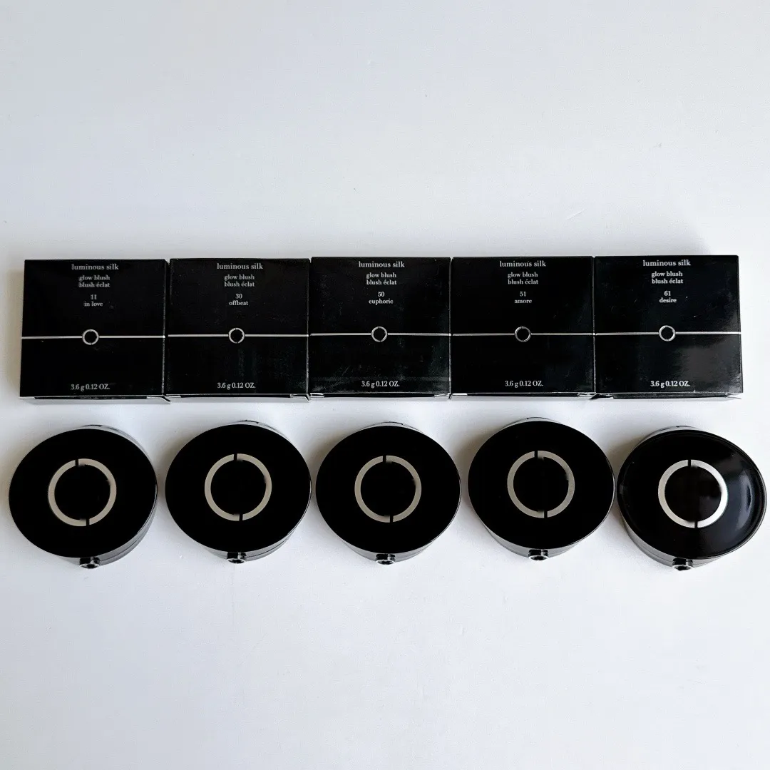 Makeup Gorgio Blush Palette 5 Colors Natural Single Blusher 3.6g Cheek Brightening Face Contouring Shadow Blusher Long-lasting Fast Free Shipping