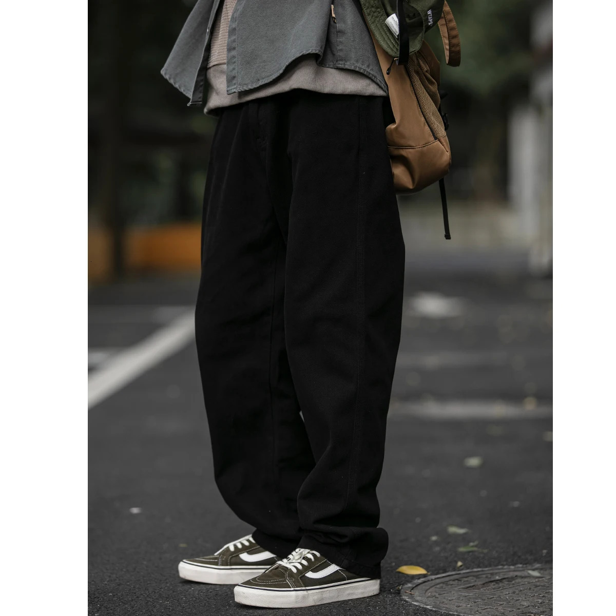 Japanese Streetwear High Quality Cargo Pants For Men Clothing Harajuku Casual StraightLeg Trousers Korean Fashion Baggy 251226