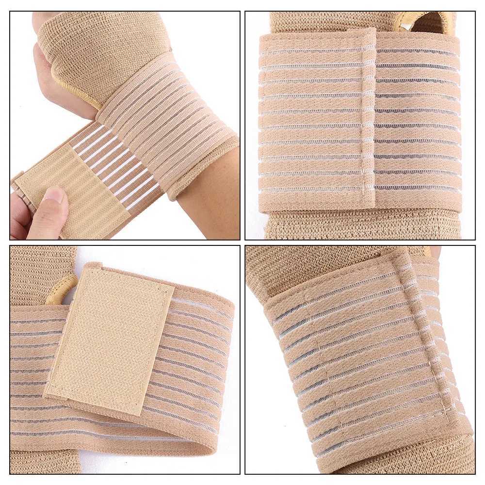 2pcs Elastic Wrist Support with Strap Carpal Tunnel Wristband Adjustable Wrist Brace for Arthritis and Tendinitis Joint Relief M251226