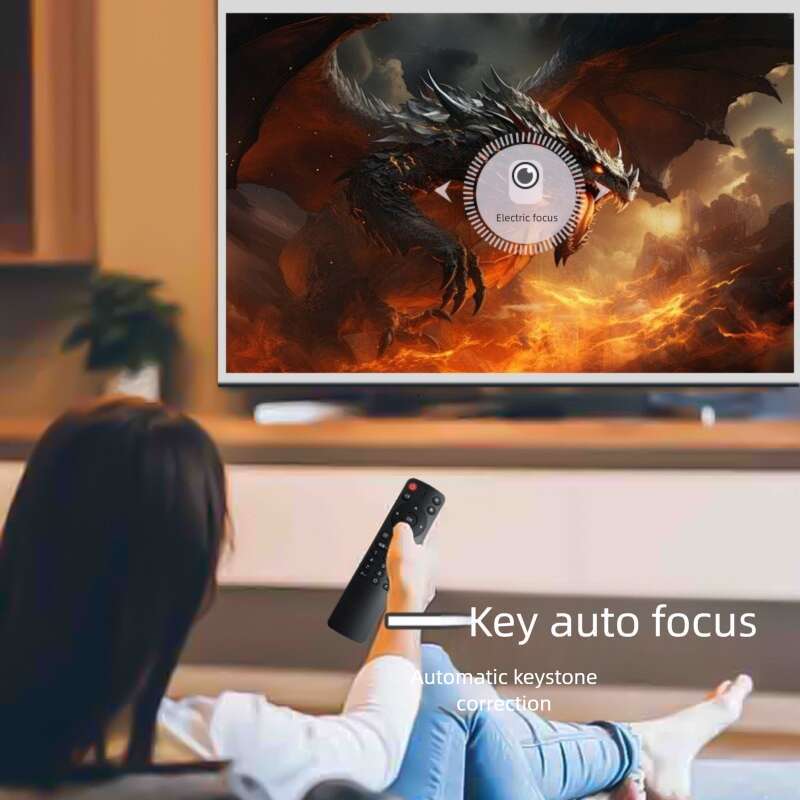 Famous Brand New Model P HD Portable Home Screen Mirroring G Projector Tiktok Kuaishou CKS