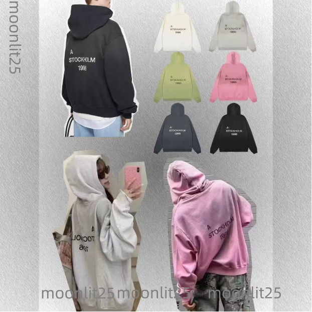 acnes Mens Designer T Shirts Men Women hoodie Letter Printed Tshirts Fashion Spring Summer Long Sleeve Tops Washed Styles Breathable acnes T-shirts Size S-XL