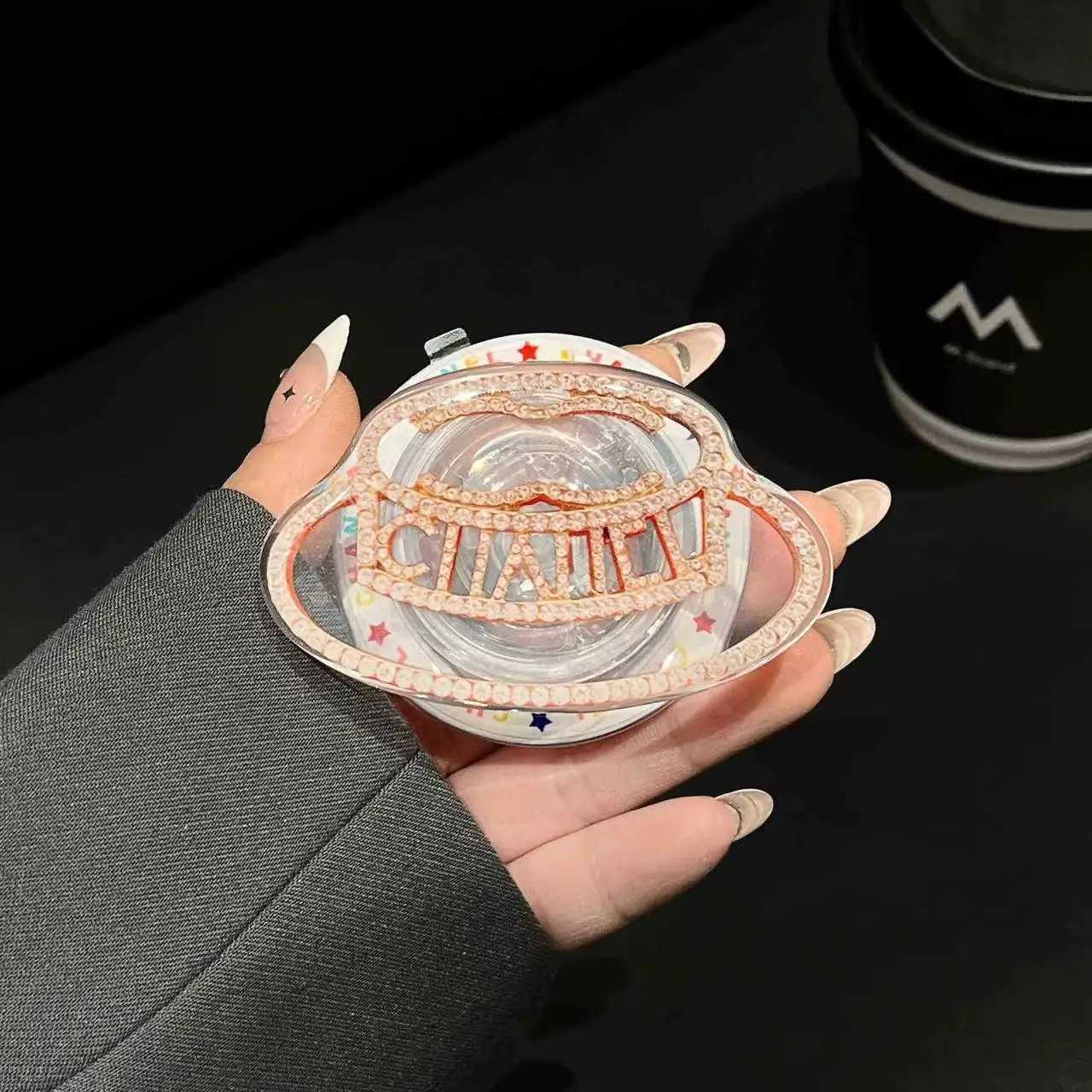 Korean ar New Cool Magnetic Bracket Bemgyu Extended Ring Finger Grip Suitable for Both Men and Wen Y251226