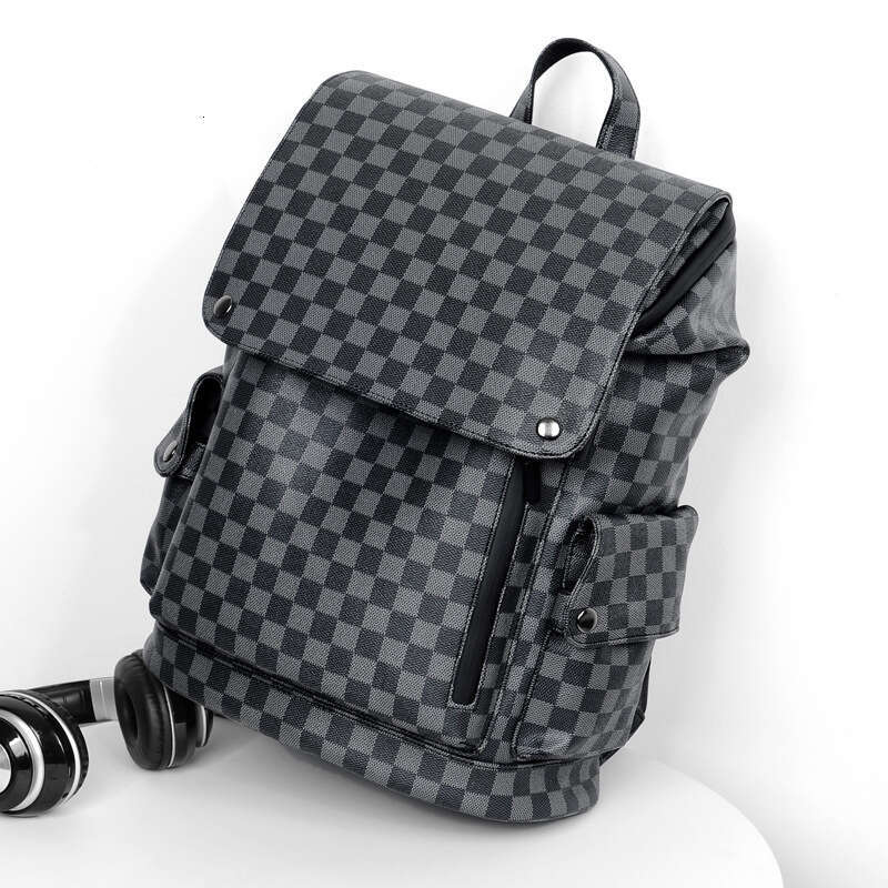 Men Business Casual Large Capacity Laptop Multifunctional Trendy School Bag Travel Backpack High Quality Luxury Bag