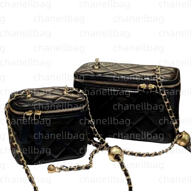 Shoulder Bags cases Makeup bag Women Crossbody Handbags Designer Luxury red Mini Portable Box Cosmetic Lipstick Bag Sheepskin Black Ladies Fashion Small