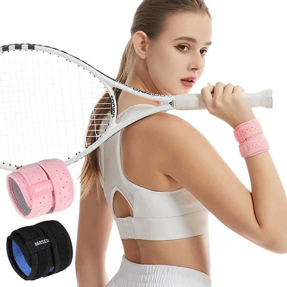 LOOGDEEL 1Pcs Thin Gym Wrist Wraps Double Strap Compression Wrist Straps Badminton Workout Tennis Weightlifting Wrist Support M251226